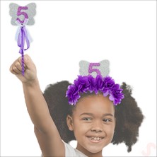 Süsle Bebek ve Parti 5 Yaş, Taçlı ve Asalı Set