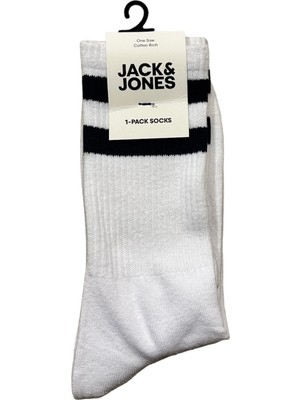 Jack & Jones Aedan Tennıs Sock Sn Erkek Siyah1 Çorap 12240479-65