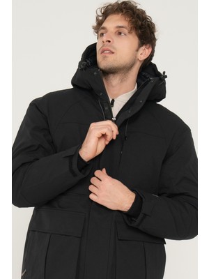 Jack & Jones Suya Dayanikli Kapüsonlu Parka - Lab