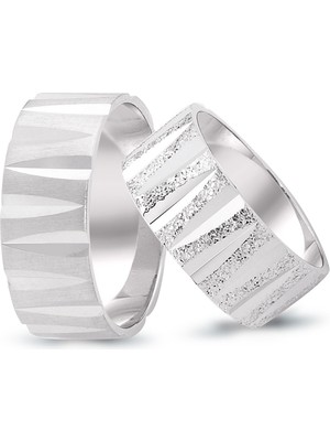 Öz Alyans Gümüş Alyans 925 Erkek Yüzük