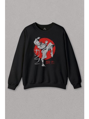 So Cool Unisex Sweatshirt Kung Fu Uzak Doğu Spor Japonca Japanese Baskılı Sweat