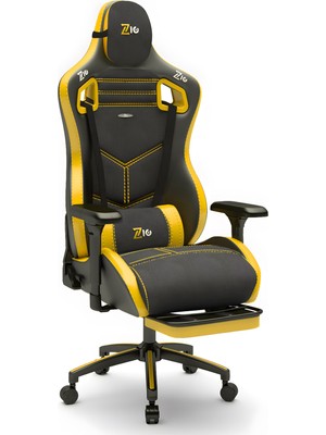 Zio Venom Xl Profesyonel Oyuncu Koltuğu - Antrasit / Hardal - 1595B0492