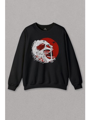 So Cool Unisex Sweatshirt Attack Of Tittan Anime Japanese Japonca Dizi Baskılı Sweat
