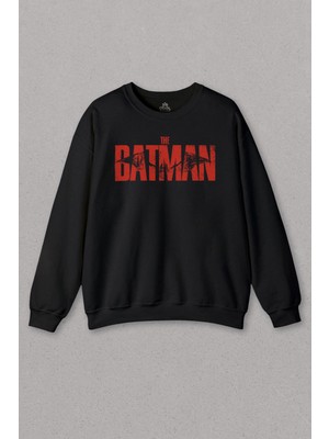 So Cool Unisex Sweatshirt Batman Robin Joker Gothem Logo Marvel Dc Film Movie Baskılı Sweat