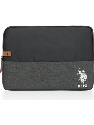 U.S. Polo Assn. Uspa Macbook Air - Macbook Pro 13&13.3 Inç Uyumlu Laptop Kılıfı Siyah