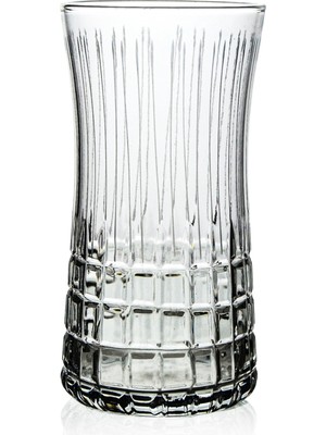 Decocia Kesme Kristal Su ve Meşrubat Bardagı 6 Adet 335CC