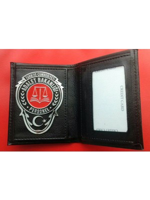 Aldatmaz 2-Adet Adalet Bakanlığı Rozetli Cüzdanı Al,sadece Kurum Adresıne Gonderılır.