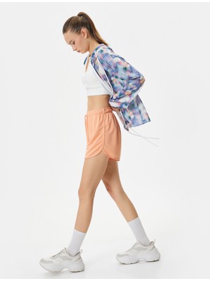 Koton Koşu Şortu Beli Bağlamalı Bol Kalıp