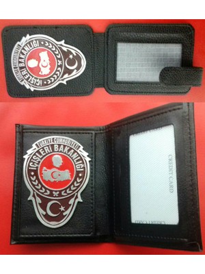 Aldatmaz 2-Adet Içişleri Bakanlığı Rozetli Cüzdanı Al,sadece Kurum Adresıne Gonderılır.