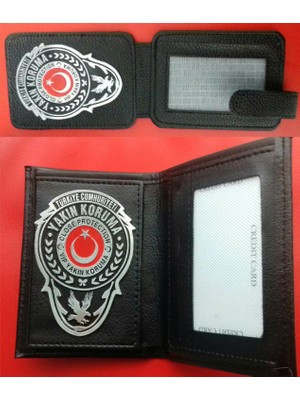 Aldatmaz 2-Adet,yakın Koruma-Close,protection.rozetli Cüzdanı,al-Sıvıle Satılmaz.