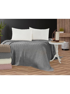 Doux Home Yasemen Triko Yatak Örtüsü 220 x 240 cm