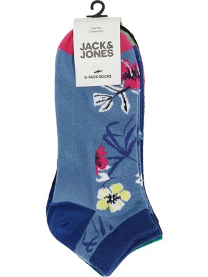 Jack & Jones Vı Venıce Short Sock 5 Pack Erkek Beyaz Çorap 12234493-01