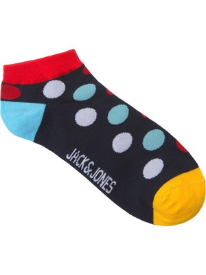 Jack & Jones Cheer Dot Short Sock Erkek Lacivert Çorap 12209454-04