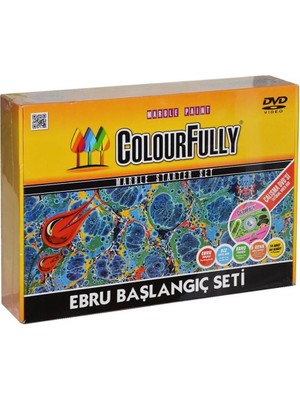 Redka Ebru Sanatı Başlangıç Seti Eğitici Dvd'li