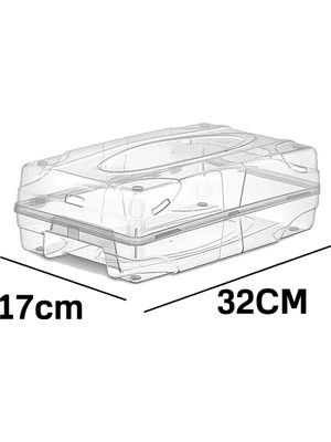 Tugomer 10'lu Set Ayakkabı Saklama Kutusu - 5 Adet Erkek 5 Adet Kadın Ayakkabı Düzenleyici Şeffaf Kutu