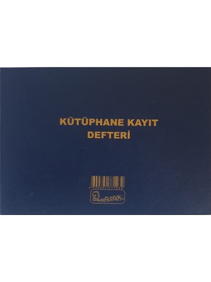 Kocaoluk Kütüphane Kayıt Defteri Cilt Kapak