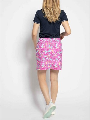 Alberto Lissy Jersey Summer Print Skort - Kadın Renkli Baskılı Şortlu Etek