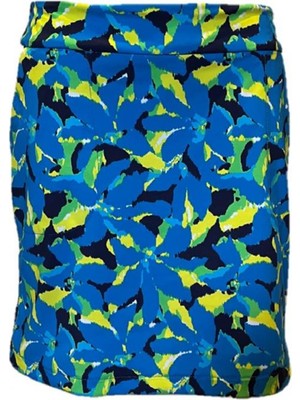 Alberto Lissy Jersey Summer Print Skort - Kadın Renkli Baskılı Şortlu Etek