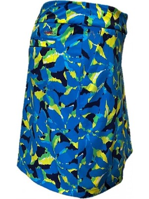 Alberto Lissy Jersey Summer Print Skort - Kadın Renkli Baskılı Şortlu Etek