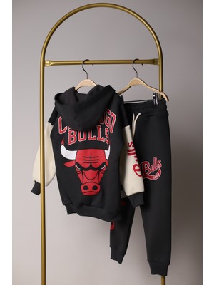 Lolipop Kids Store Chicago Bulls Kapşonlu Eşofman Takımı