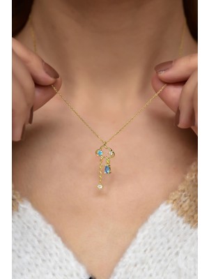 Sinsirella 925 Ayar Gümüş Kaplama Rain Cloud Kolye