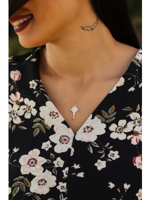 Sinsirella Gümüş Kutup Yıldızı Kolye