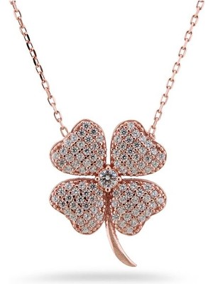 Sunshine 925 Ayar Rose Kaplamalı Beyaz Taşlı Minimal Papatya Gümüş Küpe