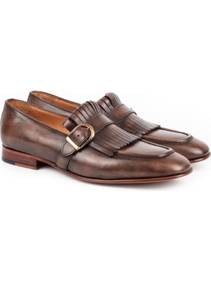 Zerbay Nevado Deri Mikrolight Taban Loafer Klasik Ayakkabı