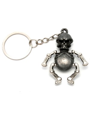 Blora Siyah Şişko İskelett Anahtarlık