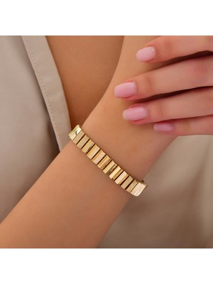 Nisera Jewellery Modern Altın Bileklik