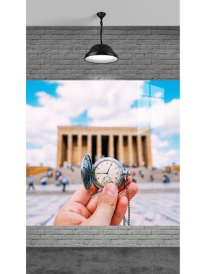 Meta Cam Hediyelik Gazi Mustafa Kemal Atatürkün Anıtkabir Fotoğrafı