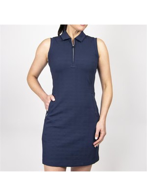 Kjus Hartlee Texture Dress - Kadın Spor Fit Şortlu Elbise