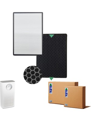 Faf / Coway AP-1516D Hava Temizleyici Uyumlu Hepa + Karbon Birleşik Filtre