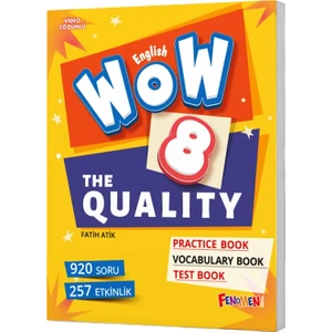 Gama Yayınları 8. Sınıf Wow English The Quality