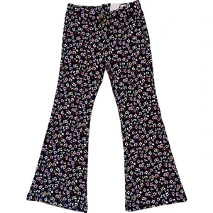 Babies Design Store Çiçek Desenli Kız Çocuk Ispanyol Paça Tayt