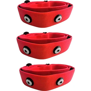 3x Nabız Monitörü Göğüs Kemeri Yedek Bandı (Yurt Dışından)
