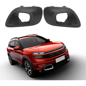 Çift Sis Farı Çerçeve Kapağı 9817829777 9817829977 1926348X Sis Lambası Trim C5 Için (Yurt Dışından)