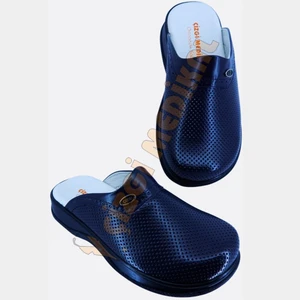 Çizgi Medikal Erkek Klasik Sabo Doktor Hemşire Terliği Lacivert