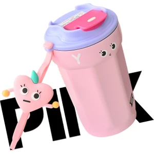 Çocuk Sevimli Paslanmaz Çelik Su Bardağı (Yurt Dışından)