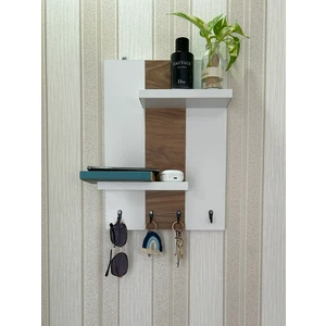 Aden Home Anahtar Askısı, Ahşap Anahtarlık Askısı, Dekoratif Anahtar Askılığı, Duvara Monte Anahtarlık Askılık