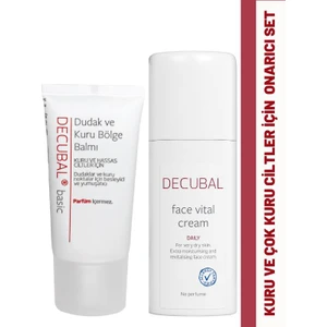 Kuru ve Çok Kuru Ciltler Için Onarıcı Set Dudak Balmı ve Krem