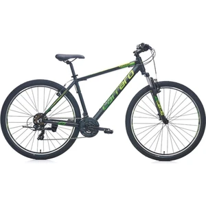 Force 600 26 Jant Full Shimano 21 Vites Dağ Bisikleti Siyah Yeşil 43