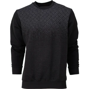 Erkek Mevsimlik Doğal Pamuklu Şık Sweatshirt Bisiklet Yaka Panolu Uzun Kollu Rahat Kesim Tam Kalıp