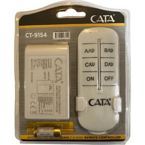 CT-9154 Dörtlü Aydınlatma Kontrol Kumandası
