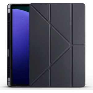 Heptek İletişim Samsung Galaxy Tab S9 Ultra Kılıf Kalem Bölmeli Standlı 360 Derece Tam Korumalı Tasarım (Tr)