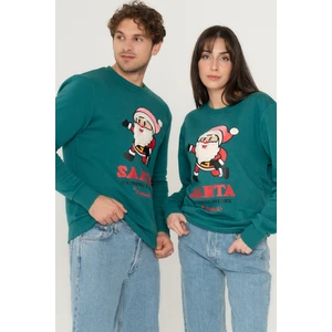 Jack & Jones Yılbaşı Temalı Baskılı Sweatshirt - Xmas