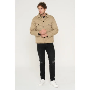 Jack & Jones Erkek Baxter Quılted Düğme Kapamalı Ceket