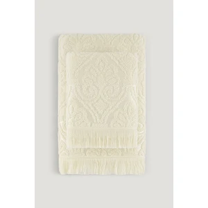 Hürrem Jakarlı 2lı Banyo Setı Mavı 90X150 50X80
