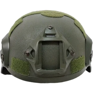 Polis Sepeti Tactical Airsoft Kask Kompozit Başlık Koruyucu Miğfer Haki