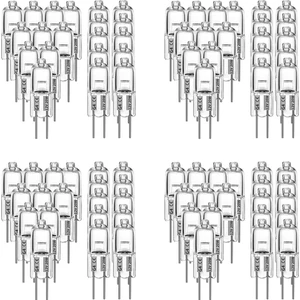 80 Adet G4 Halojen Ampuller, 20W 12V Halojen Ampuller 2 Pin Şeffaf Lamba Ampulü, Ocak Aydınlatması, Sinyal Işıkları, Parça (Yurt Dışından)